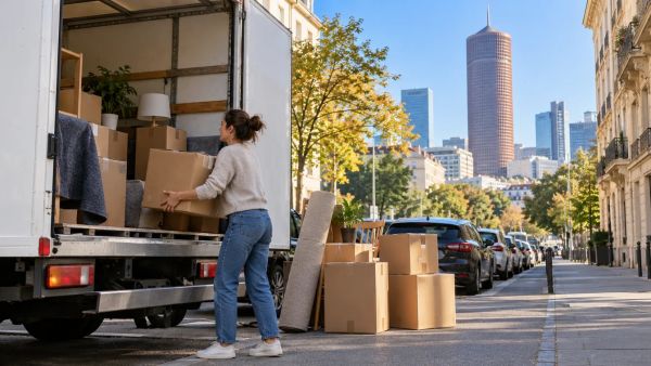 Louer un camion à Part Dieu pour déménager sans stress