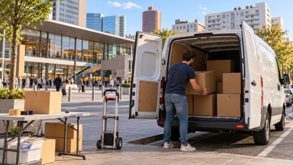 Lyon Part Dieu, louer une camionnette pour un déménagement sans stress
