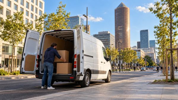 Réserver un utilitaire à Lyon Part Dieu sans souci