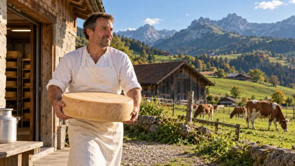 Savourez l’authenticité des visites chez les producteurs de fromage en Suisse