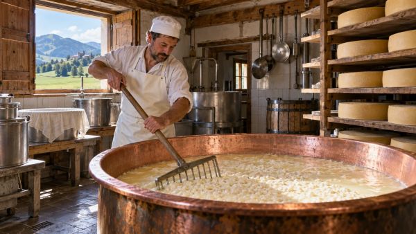 Une expérience sensorielle unique : visiter les fromageries suisses